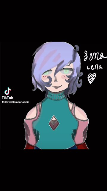 Lena speedpaint