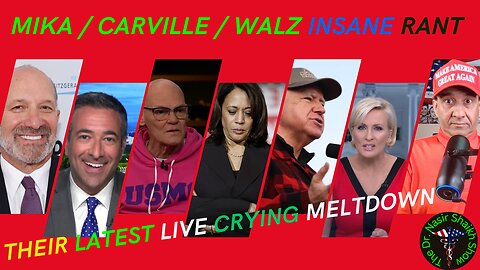 Mika Brzezinski James Carville LOSE Their SH!T - Kamala CNN Townhall DISASTER - Trump SURGING Daily