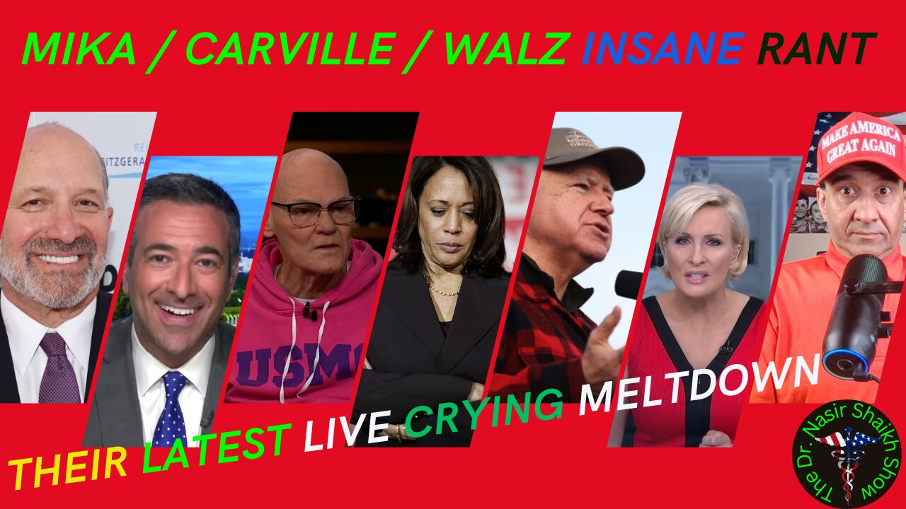 Mika Brzezinski James Carville LOSE Their SH!T - Kamala CNN Townhall DISASTER - Trump SURGING Daily