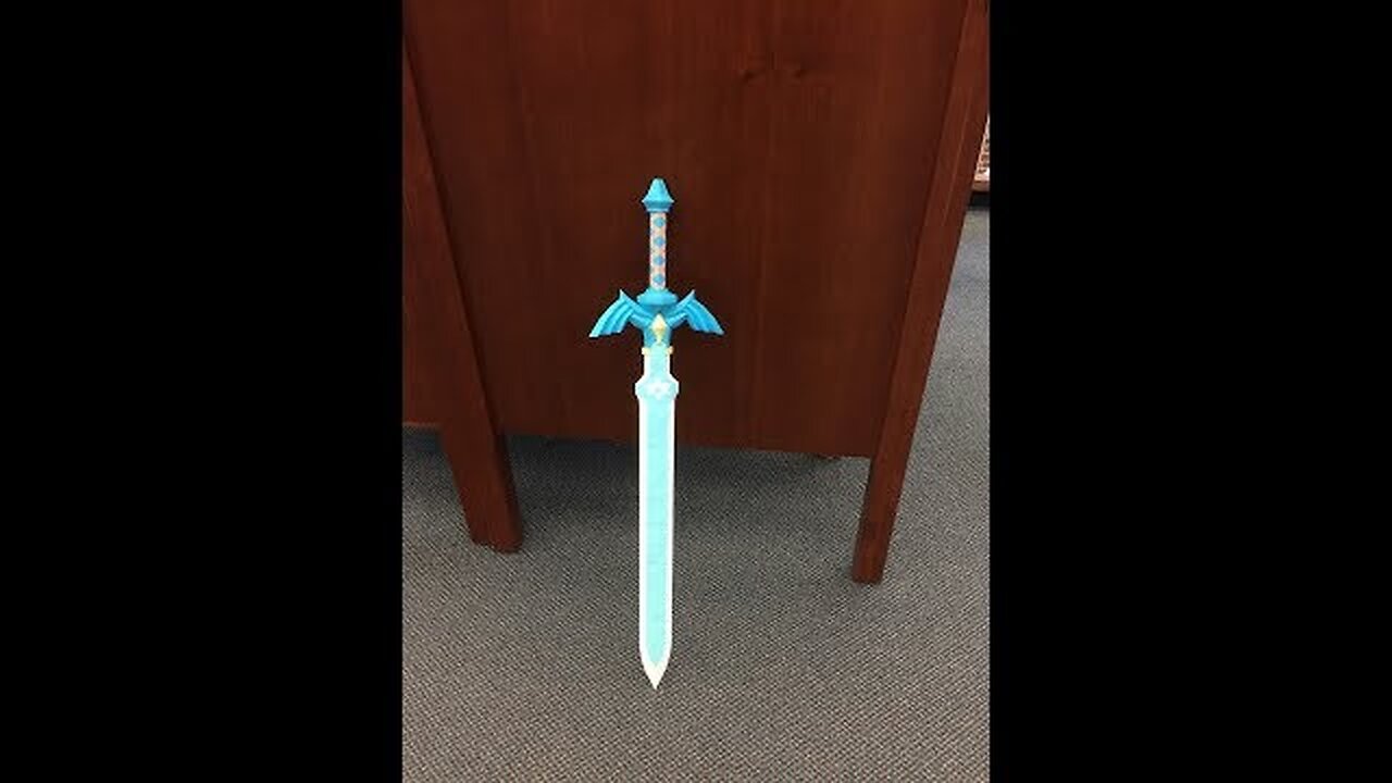 Zelda Breath of the Wild Papercraft: Master Sword