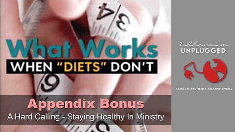 17 - Appendix Bonus: A Hard Calling - Staying Healthy In Ministry | Idleman Unplugged