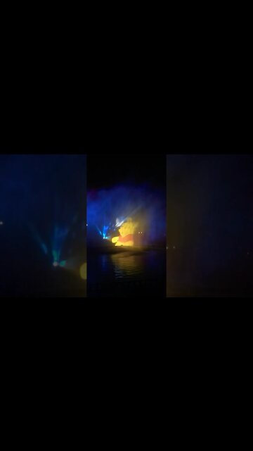 Wondrous Journeys projections from New Orleans Square #disneyland #fireworks #wondrousjourneys