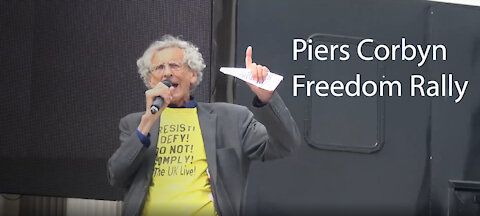 Piers Corbyn - Freedom Rally 24th - Trafalgar Square