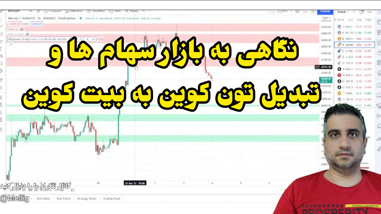 نگاهی به بازار سهام ها و تبدیل تون کوین به بیت کوین