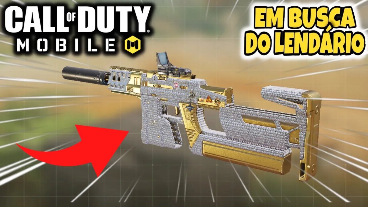 🔴 COD MOBILE AO VIVO - PEGANDO DIAMANTE NA SWITCHBLADE X9 - EM BUSCA DO LENDÁRIO MJ SALINHA 🔥