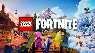 Father Son time in Lego Fortnite with Lil Commander