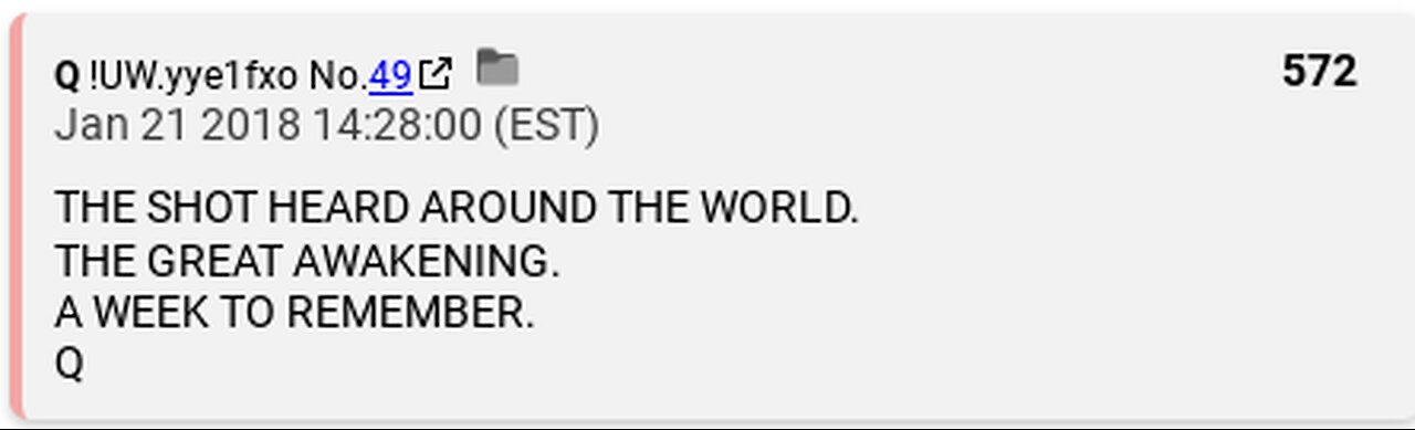 🚨Q POST - 572, A WEEK TO REMEMBER(WITH LT., AND WE KNOW)🚨