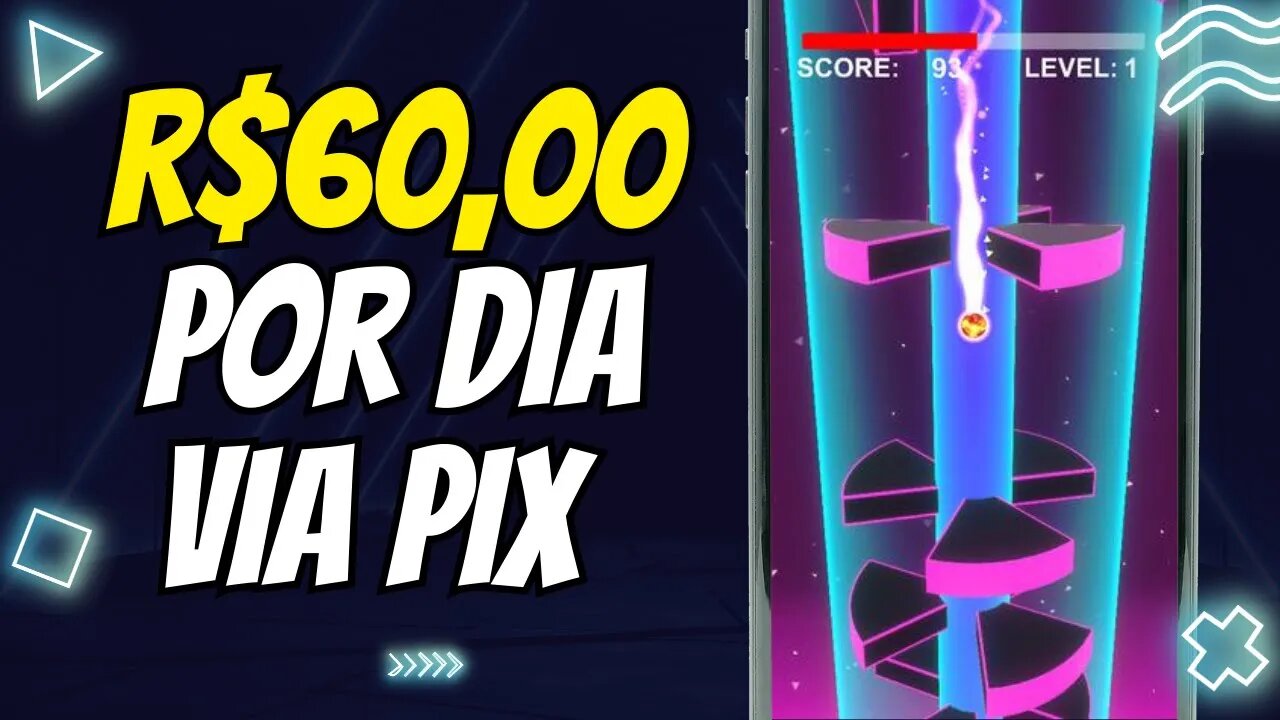 [SAQUE R$60,00 POR DIA] JOGO que GANHA DINHEIRO DE VERDADE e Já Pode Sacar NA HORA via PIX