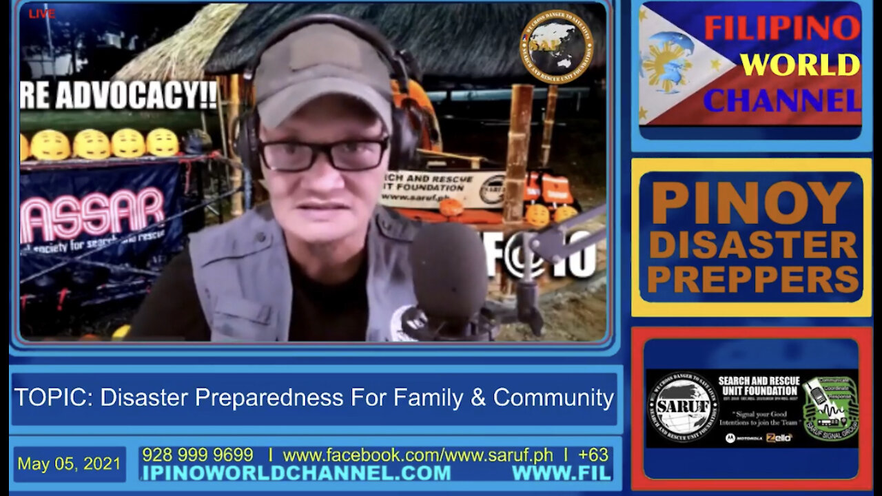 TOPIC: Disaster Preparedness For Family & Community