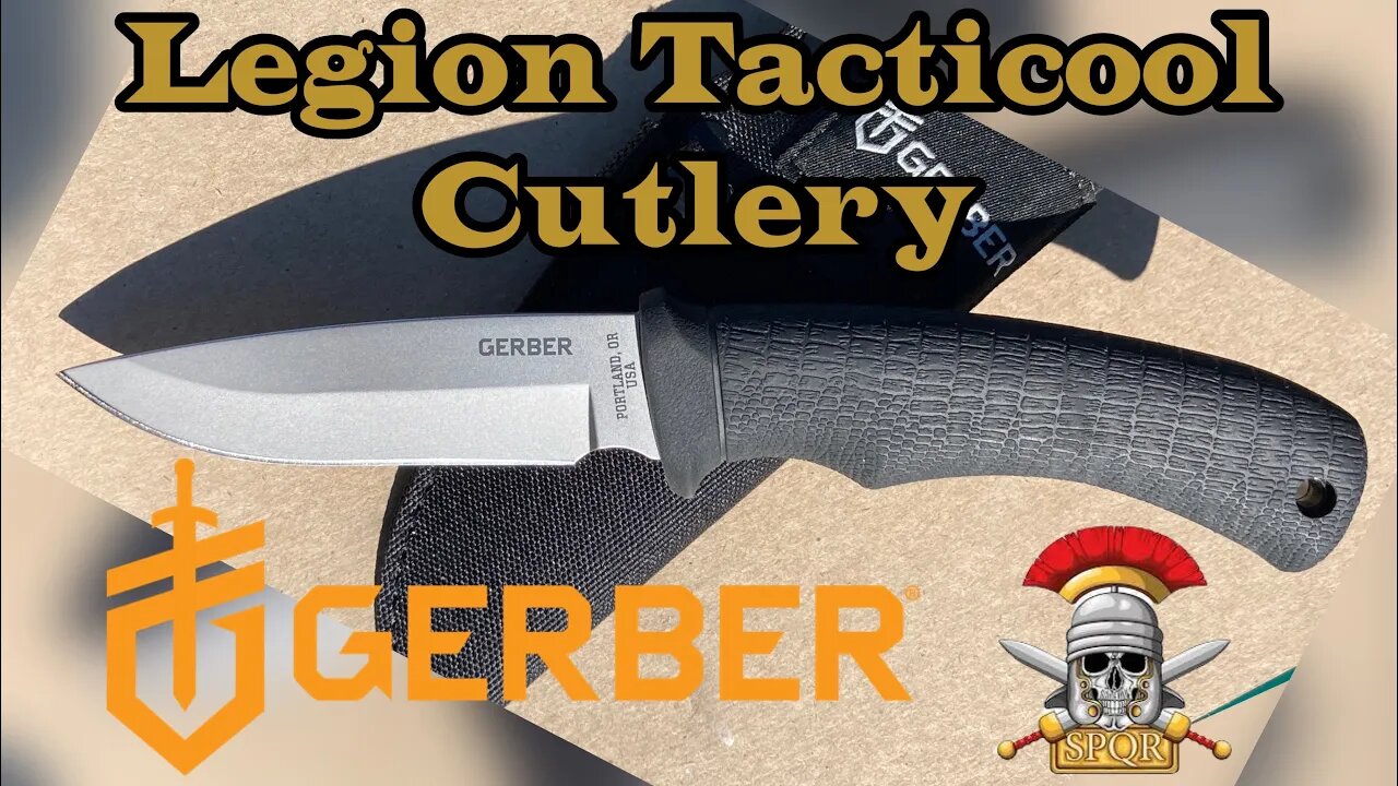 Gerber Gator Fixed Blade. Like, Share, Subscribe!!!