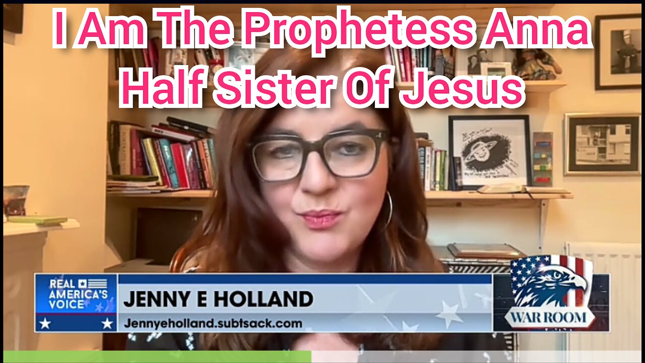 Jenny E Holland Is The Prophetess Anna