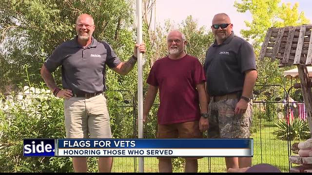 Flags for Vets crew surprise Boise man