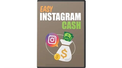 Easy INSTAGRAM Cash 💯 % free course