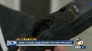 SDG&E outages cause trouble for home appliances