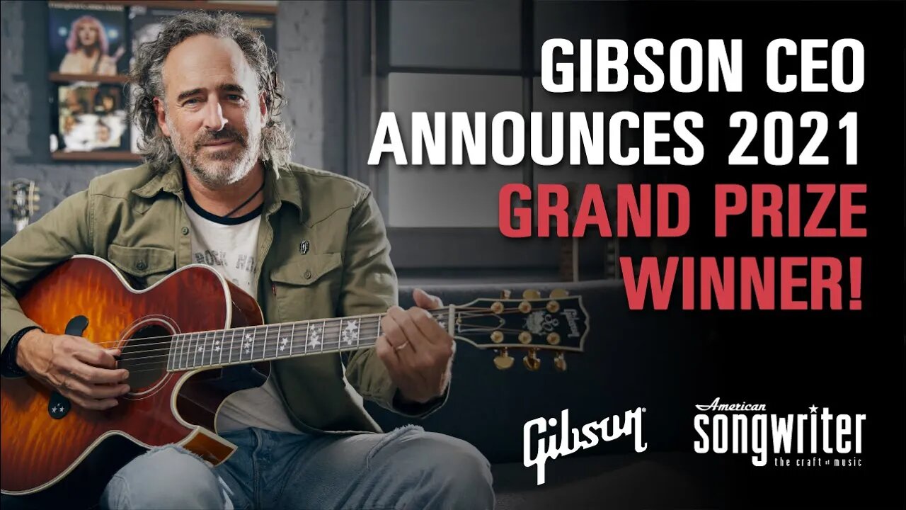 Gibson CEO to Announce Lyric Contest Grand Prize Winner