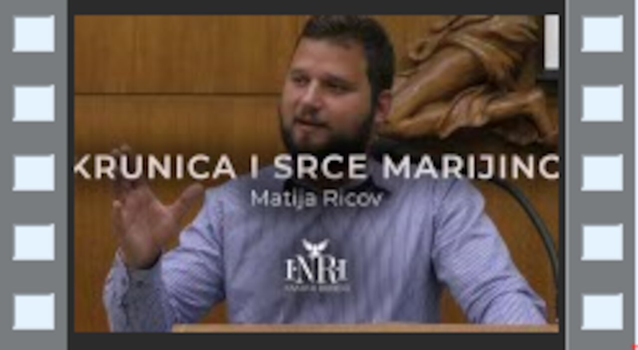 Matija Ricov - Krunica i Srce Marijino: utočište posljednjih vremena