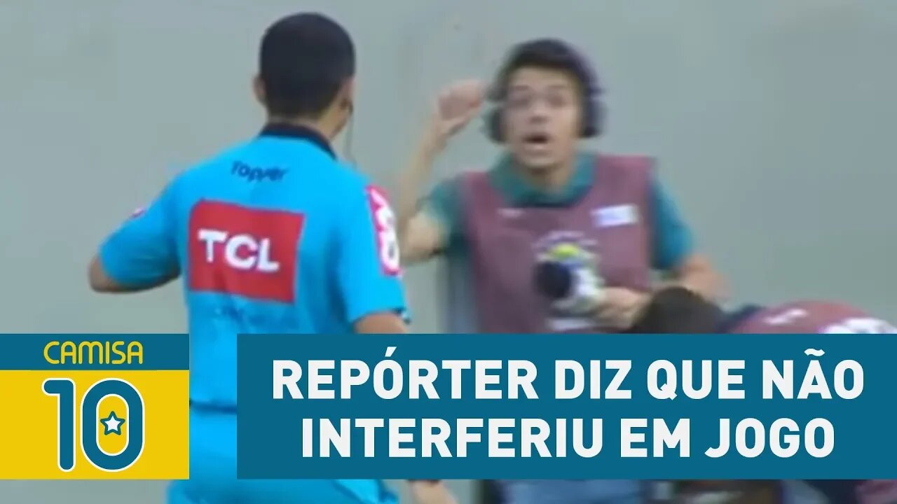 REPÓRTER diz que NÃO interferiu em Atlético-MG x Corinthians!