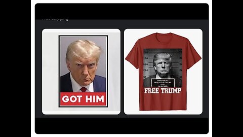 Donald Trump Arrest T-Shirts has made millions for his campaign... Democrats looking stupid...