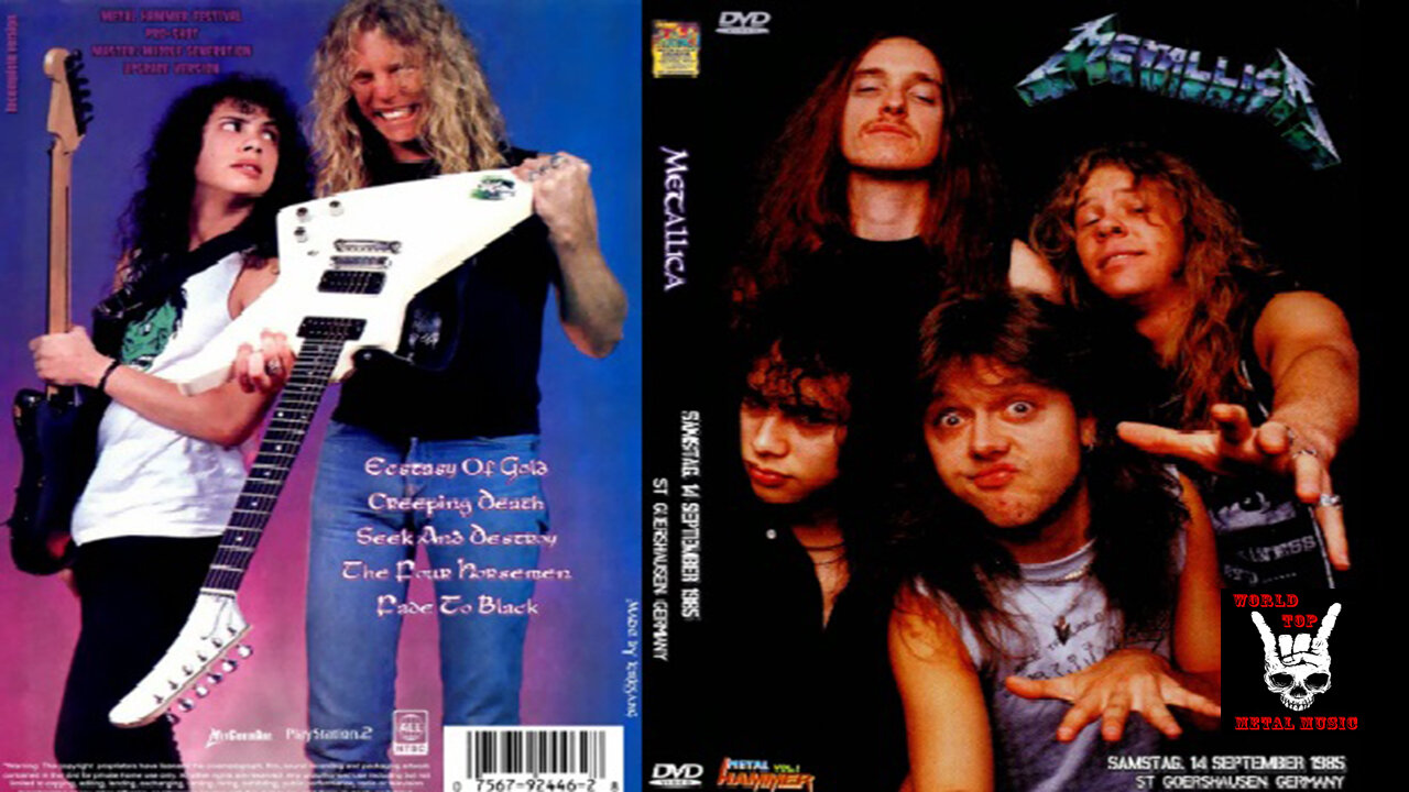 Metallica Live at Metal Hammer Festival, Germany (1985) [Full Pro-Shot]