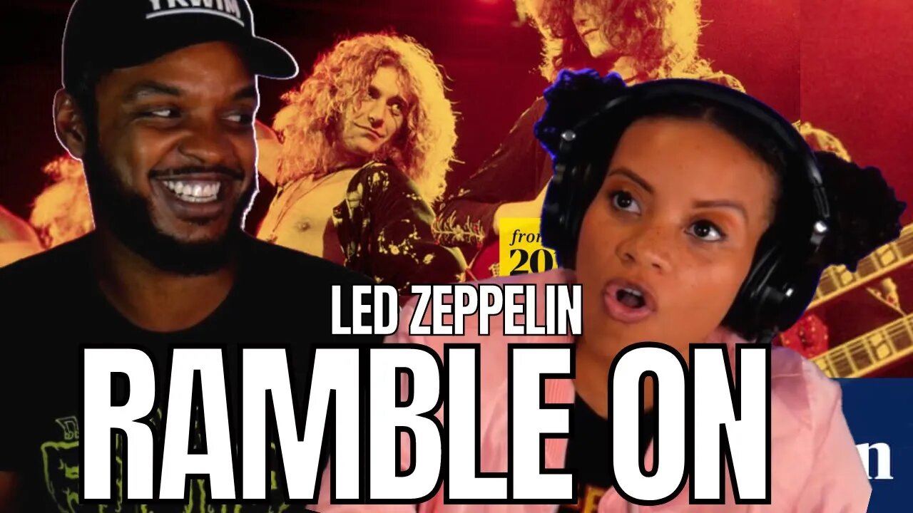 RUBBERBAND MAN! 🎵 LED ZEPPELIN "RAMBLE ON" REACTION