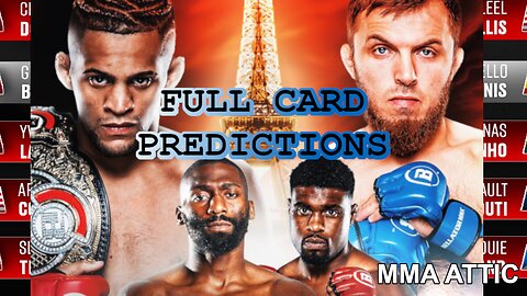 Bellator Champions Series: Paris Predictions