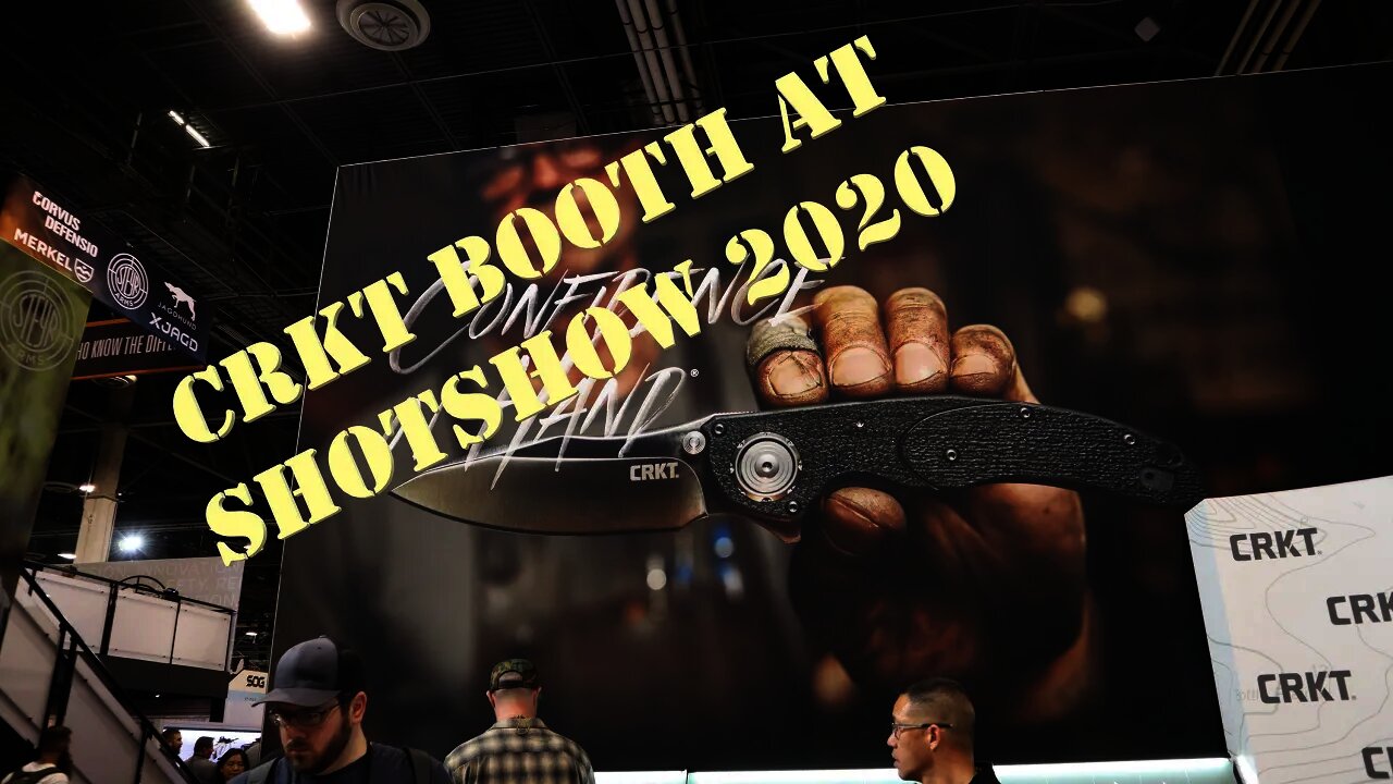 CRKT Booth @Shotshow 2020