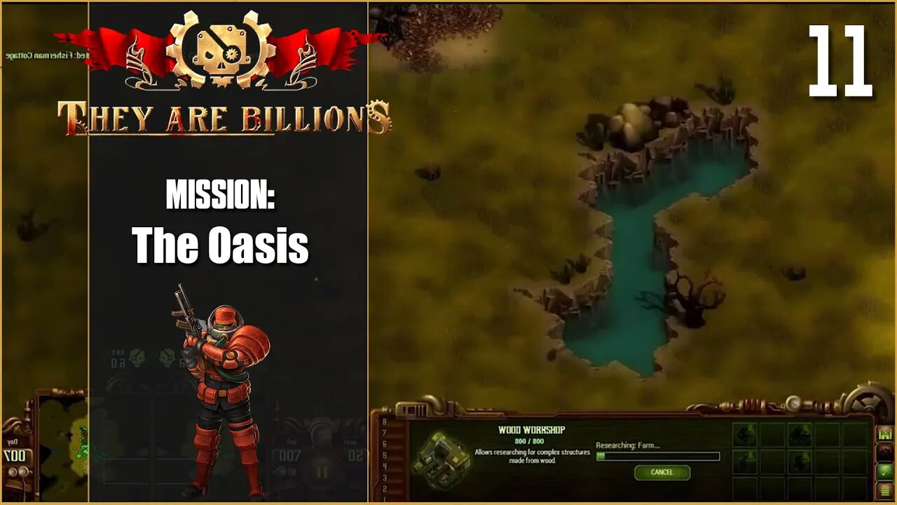 Mission: The Oasis - 100% - Lets Play They are Billions - Part 11