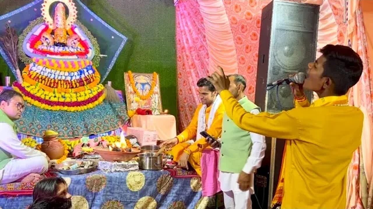 गायक रिषभ ने अपनी आवाज में भजनो से कमाल कर दिया । Shri Shyam Baba 🌹