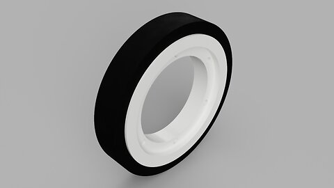 Mini Two-part Rim Solid Tire