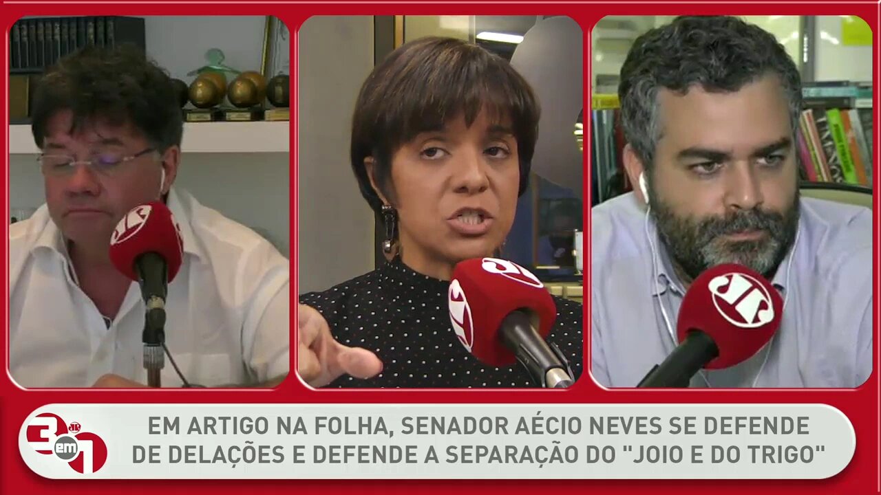 Aécio Neves se defende de acusações da Odebrecht