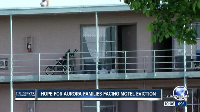 Aurora motel residents facing eviction get help