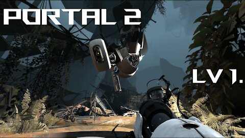 Portal 2 lv1 No Commentary