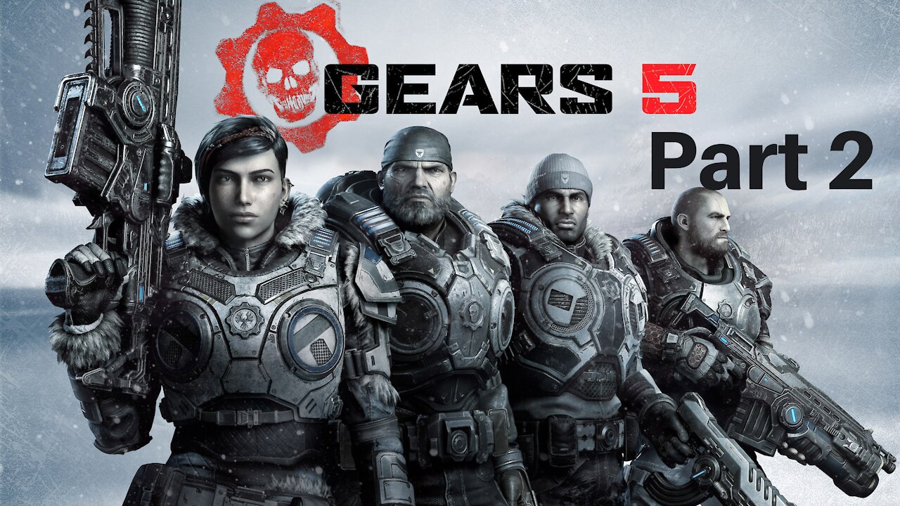 Gears of War 5 part 2 - Psycho Swarm Girl Time (with Azuerus Blaze)