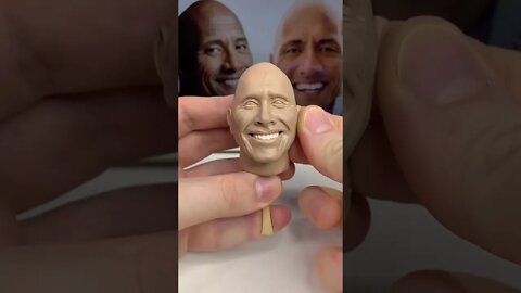Modelando a cabeça do The Rock
