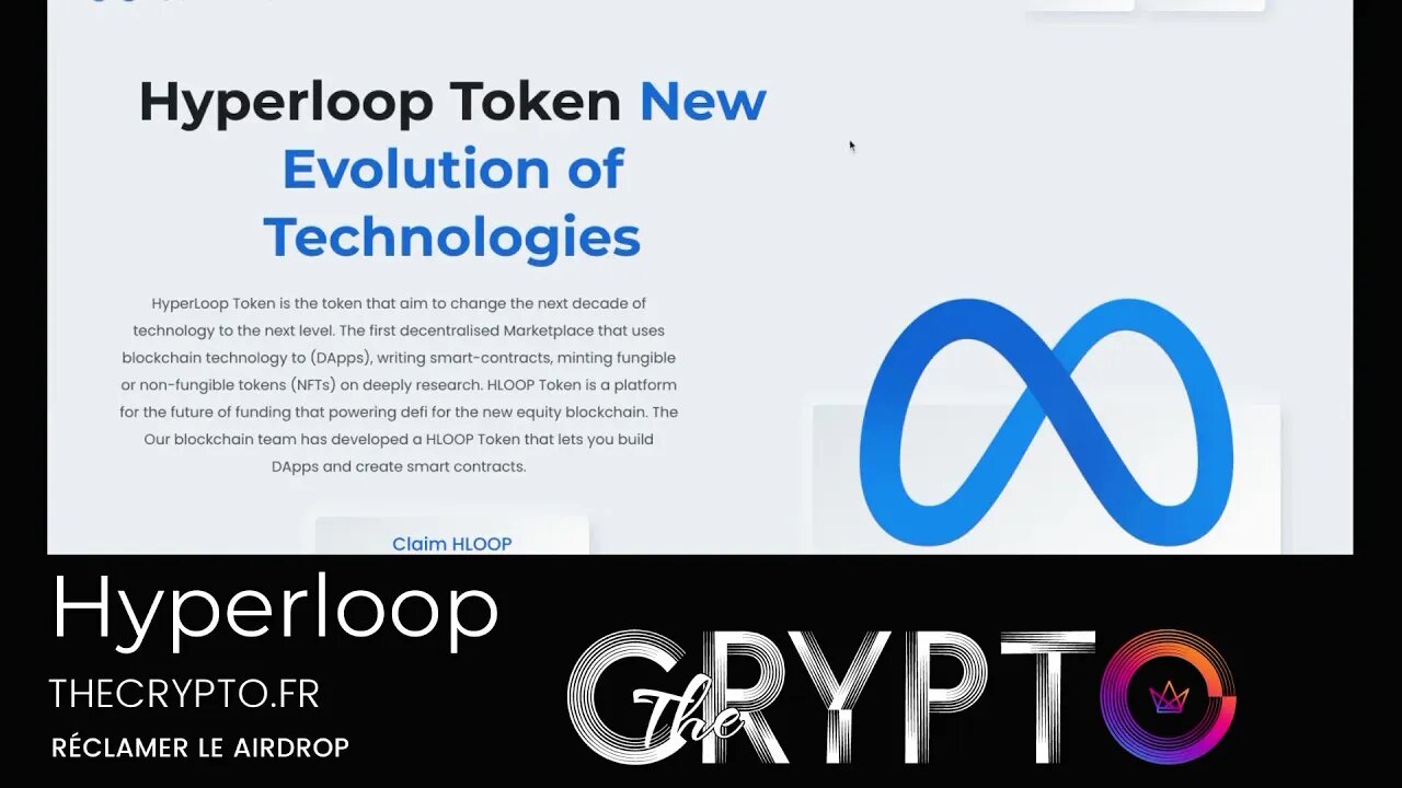 AIRDROP à saisir Hyperloop