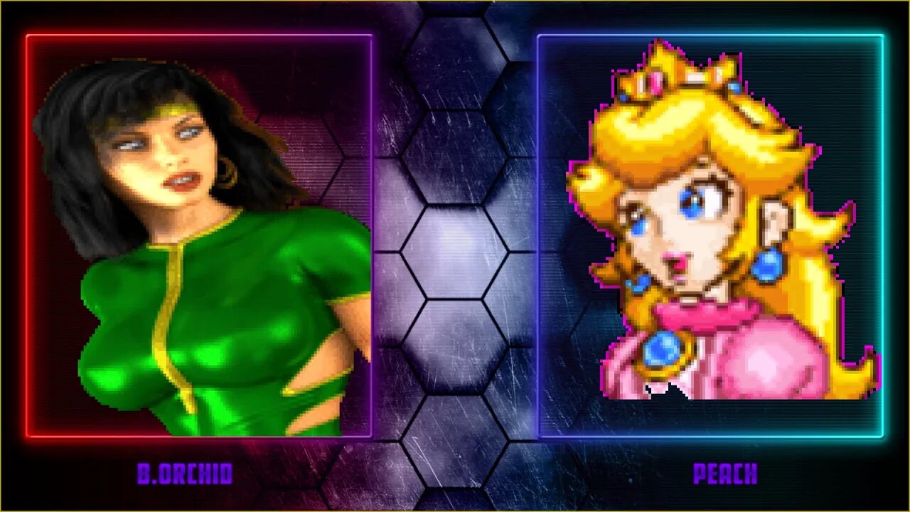 Mugen: Orchid vs Princess Peach