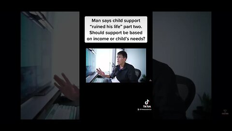 Child support RUINED his life, with NO choice! @marriagemindset