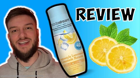 Sodastream Waters Lemonade Syrup review