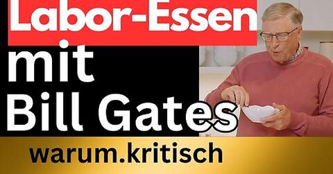Traditionelles Frühstück? Vergiss es! #Gates #Laborfleisch