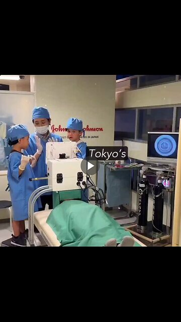 Kids can try 50 different jobs at a place in Tokyo.