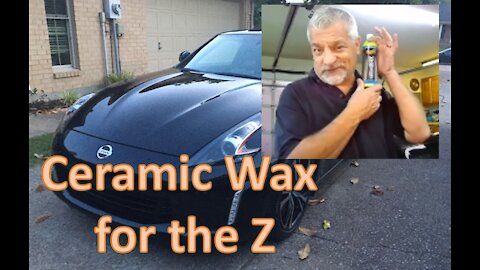 I Ceramic Waxed the 2020 Nissan 370 Z
