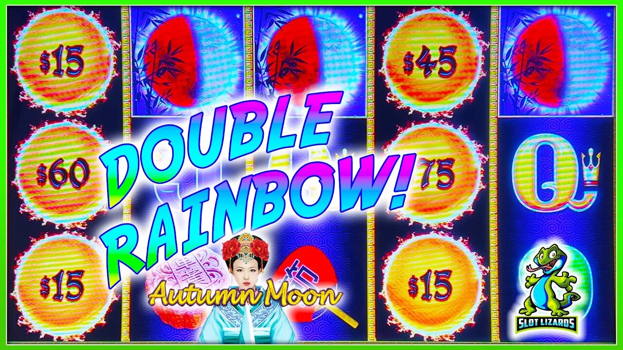 ULTRA RARE DOUBLE BONUS JACKPOT!!! Dragon Link Autumn Moon Slot BONUS BONUS BONUS!