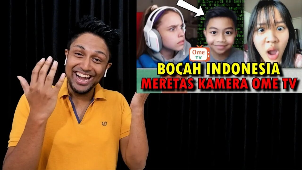 Heriss Skuyy | BOCIL INDONESIA BERHASIL MERETAS KAMERA WARGA OME TV 😱 || REACTION