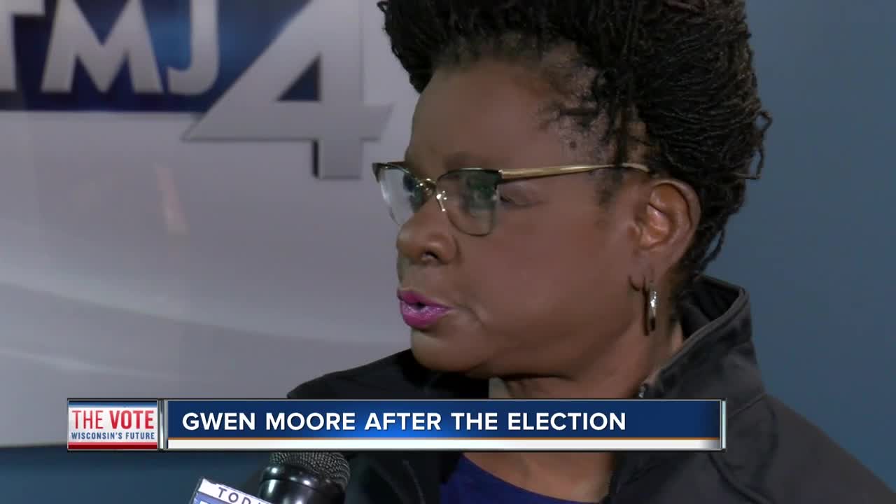 Congresswoman Gwen Moore elected to eighth term