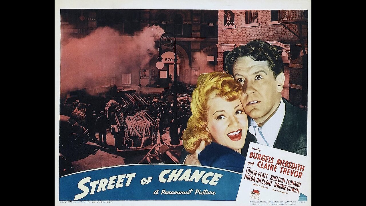 Street Of Chance 1942 Film Noir