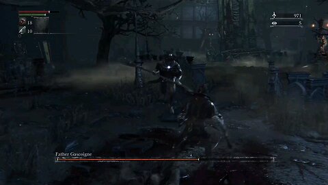 BloodBorne - Gunner VS Father Gasciogne