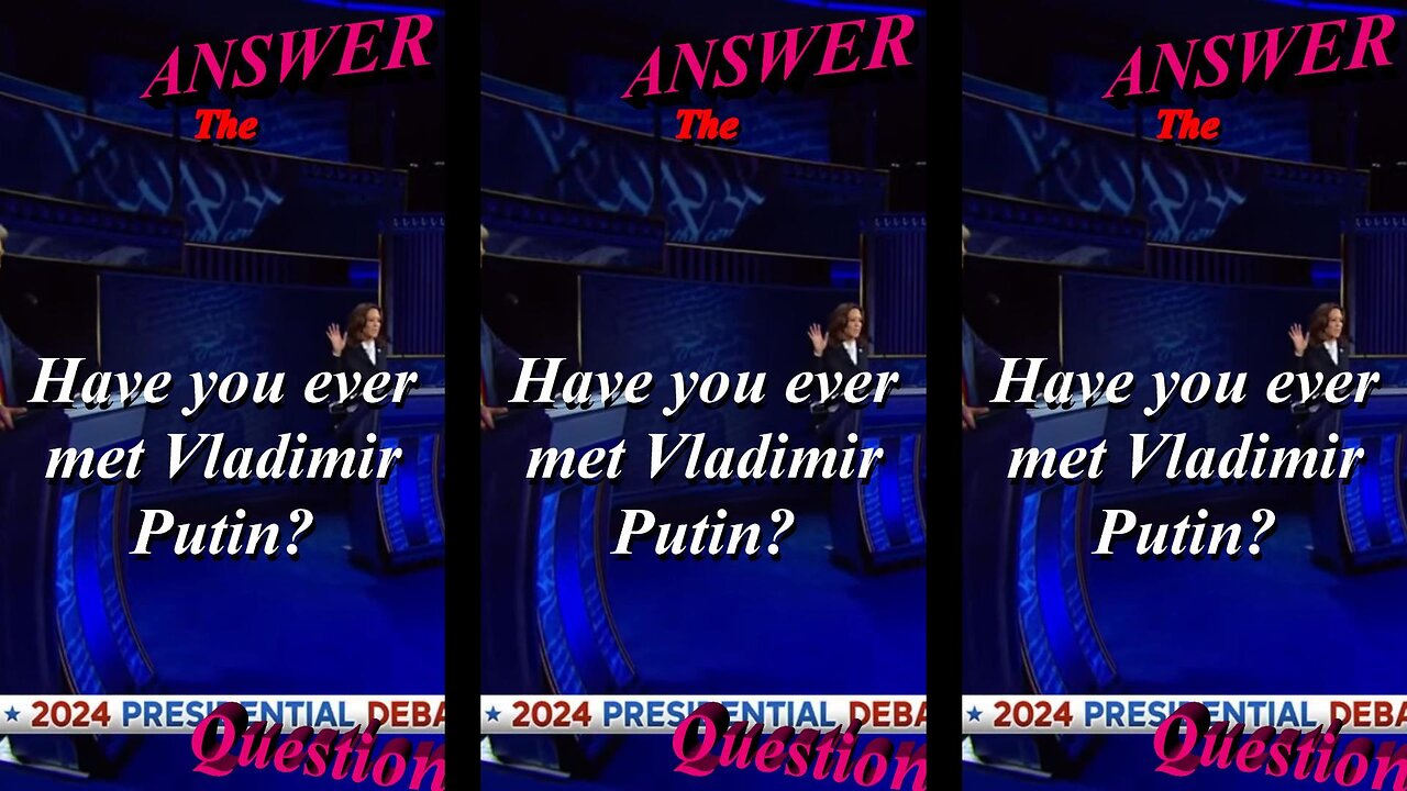 "Have you ever met Vladimir Putin?" - An ABC Special