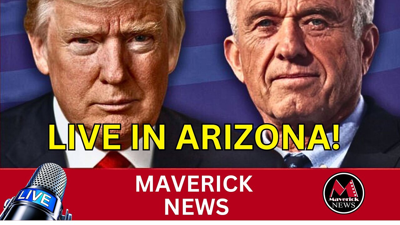 RFK JR. ( FULL SPEECH ) Joins Trump LIVE in Arizona | Maverick News Top Stories