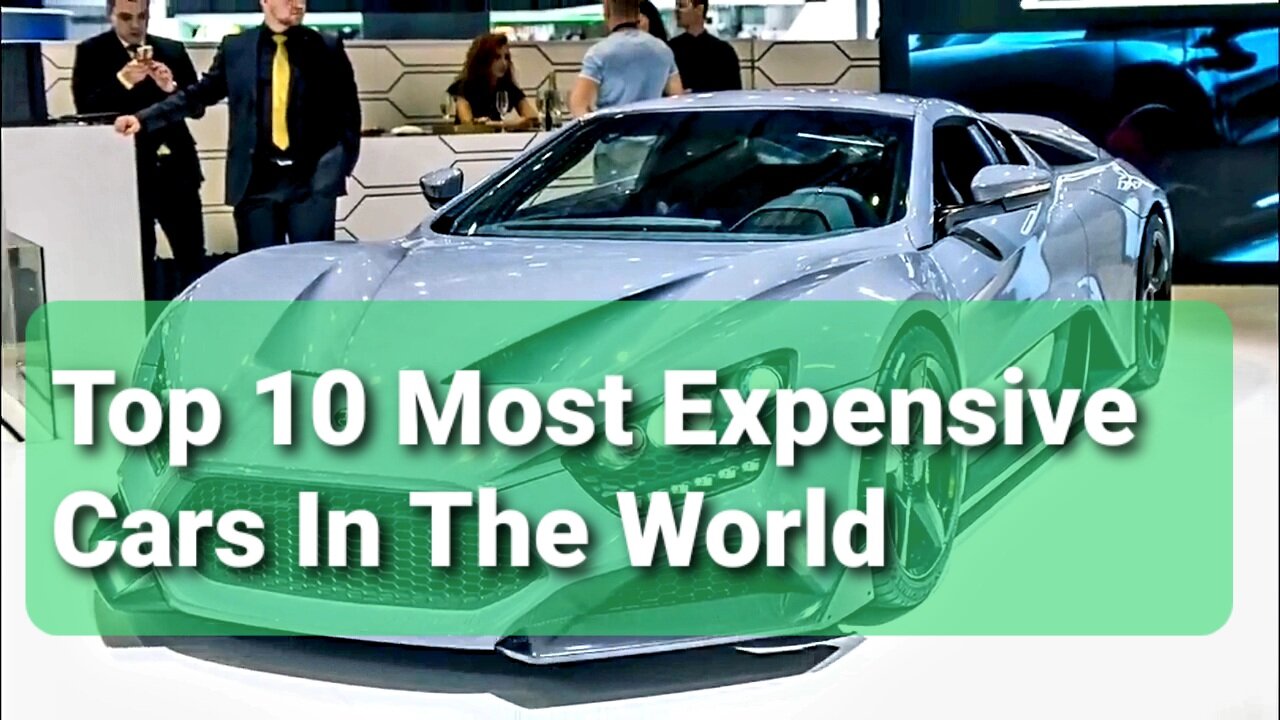 Top 10 Most Expensive Cars In The World 2020