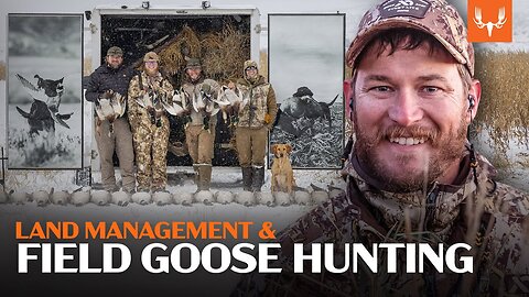 Goose Hunting with Flying V | Land Management and Field Hunting